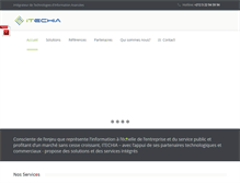 Tablet Screenshot of i-techia.com